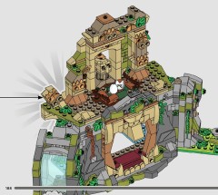 LEGO 76976 instructions page 188 – build guide