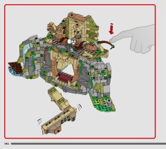 LEGO 76976 instructions page 190 – build guide