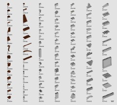 LEGO 76976 instructions page 197 – build guide