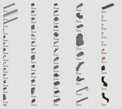 LEGO 76976 instructions page 198 – build guide