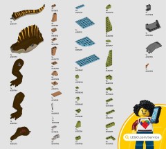 LEGO 76976 instructions page 199 – build guide