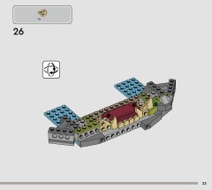 LEGO 76976 instructions page 23 – build guide