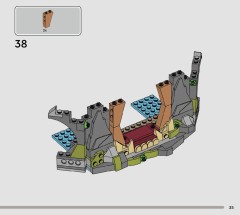 LEGO 76976 instructions page 35 – build guide