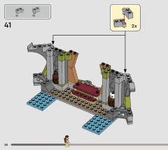 LEGO 76976 instructions page 38 – build guide