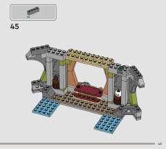 LEGO 76976 instructions page 43 – build guide
