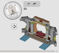 LEGO 76976 instructions page 51 – build guide