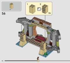 LEGO 76976 instructions page 54 – build guide