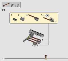 LEGO 76976 instructions page 68 – build guide