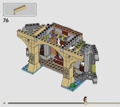 LEGO 76976 instructions page 72 – build guide