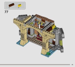 LEGO 76976 instructions page 73 – build guide