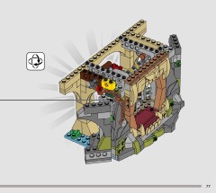 LEGO 76976 instructions page 77 – build guide