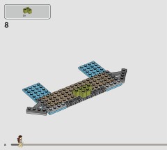LEGO 76976 instructions page 8 – build guide