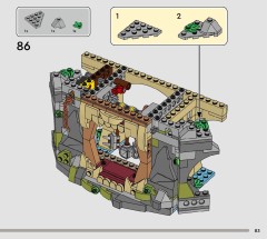 LEGO 76976 instructions page 83 – build guide