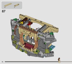 LEGO 76976 instructions page 84 – build guide