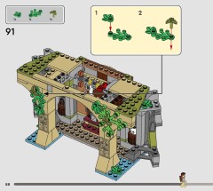LEGO 76976 instructions page 88 – build guide