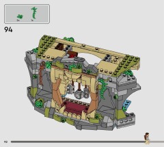 LEGO 76976 instructions page 92 – build guide