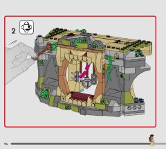 LEGO 76976 instructions page 94 – build guide