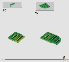 LEGO 76976 instructions page 96 – build guide