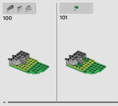 LEGO 76976 instructions page 98 – build guide