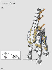 LEGO 76989 instructions page 136 – build guide