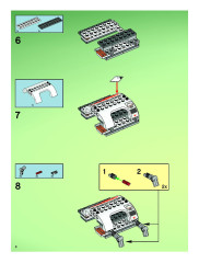 LEGO 7699 instructions page 8 – build guide