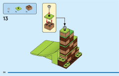 LEGO 76990 instructions page 38 – build guide
