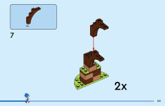LEGO 76990 instructions page 43 – build guide