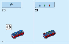 LEGO 76990 instructions page 72 – build guide