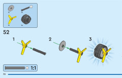 LEGO 76991 instructions page 70 – build guide
