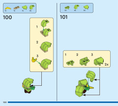 LEGO 76992 instructions page 100 – build guide