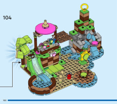 LEGO 76992 instructions page 102 – build guide