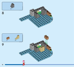 LEGO 76992 instructions page 18 – build guide