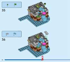 LEGO 76992 instructions page 34 – build guide