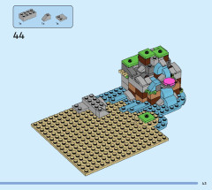 LEGO 76992 instructions page 43 – build guide