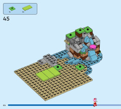LEGO 76992 instructions page 44 – build guide