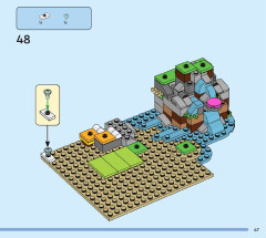 LEGO 76992 instructions page 47 – build guide