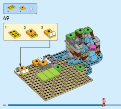 LEGO 76992 instructions page 48 – build guide