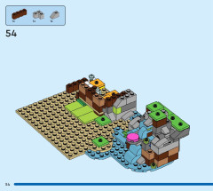 LEGO 76992 instructions page 54 – build guide