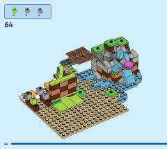 LEGO 76992 instructions page 62 – build guide