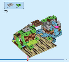 LEGO 76992 instructions page 73 – build guide