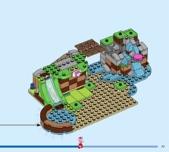 LEGO 76992 instructions page 77 – build guide