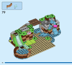 LEGO 76992 instructions page 78 – build guide