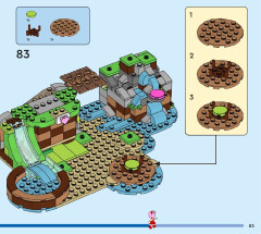LEGO 76992 instructions page 83 – build guide