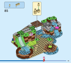 LEGO 76992 instructions page 85 – build guide