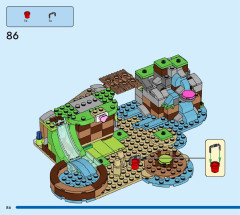 LEGO 76992 instructions page 86 – build guide