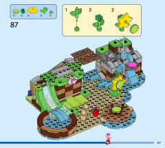 LEGO 76992 instructions page 87 – build guide