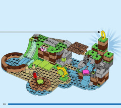 LEGO 76992 instructions page 90 – build guide
