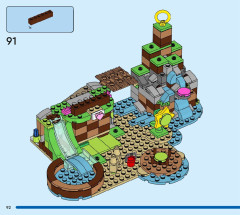 LEGO 76992 instructions page 92 – build guide