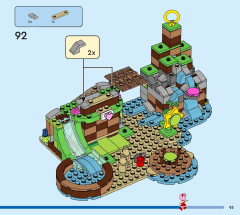 LEGO 76992 instructions page 93 – build guide