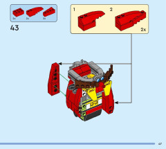 LEGO 76993 instructions page 47 – build guide